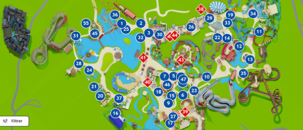 Plan parc Astérix