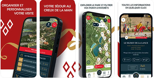Puy Du Fou application mobile